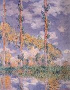 Claude Monet Three Trees France oil painting artist